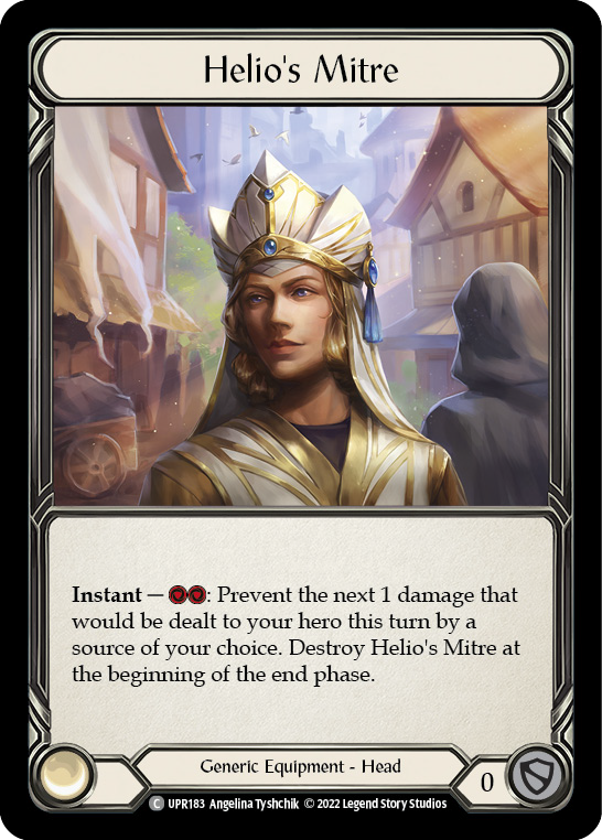 Helio's Mitre [UPR183] (Uprising)  Cold Foil | Card Citadel