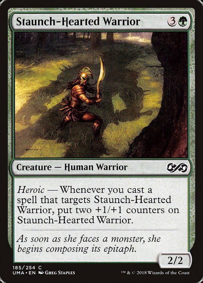 Staunch-Hearted Warrior [Ultimate Masters] | Card Citadel