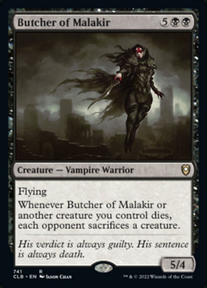 Butcher of Malakir [Commander Legends: Battle for Baldur's Gate] | Card Citadel