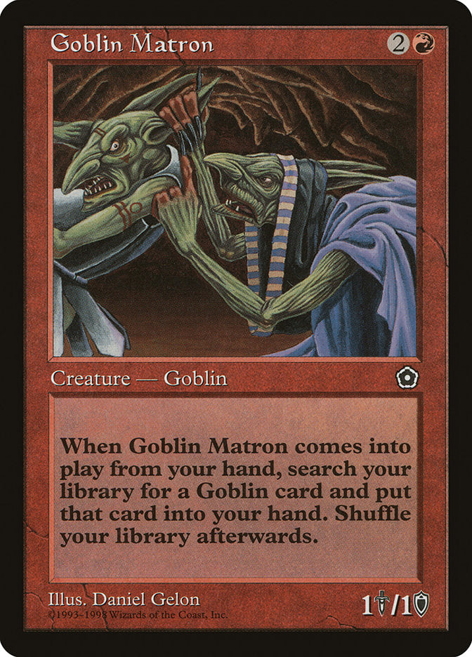 Goblin Matron [Portal Second Age] | Card Citadel