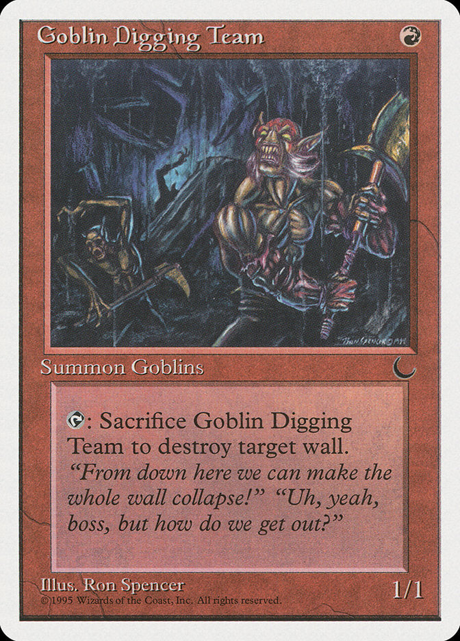 Goblin Digging Team [Chronicles] | Card Citadel