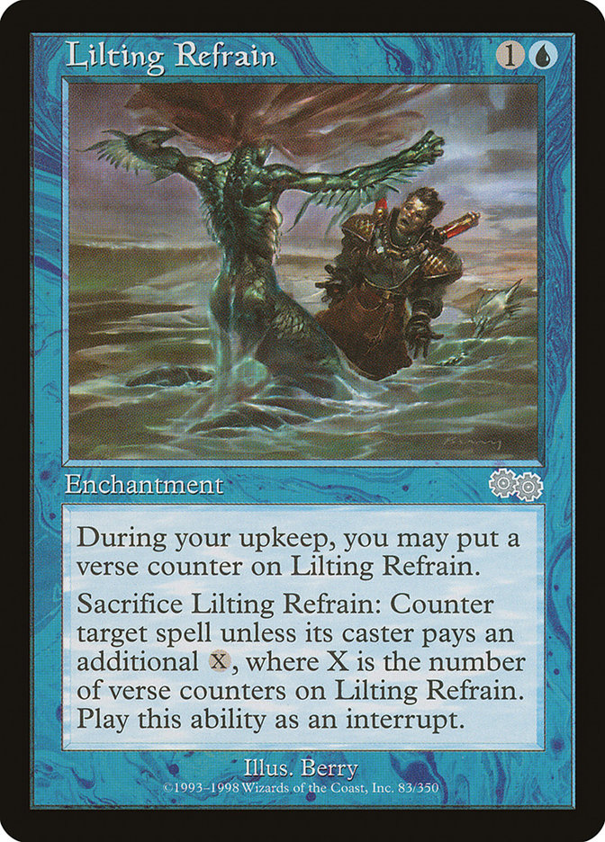 Lilting Refrain [Urza's Saga] | Card Citadel