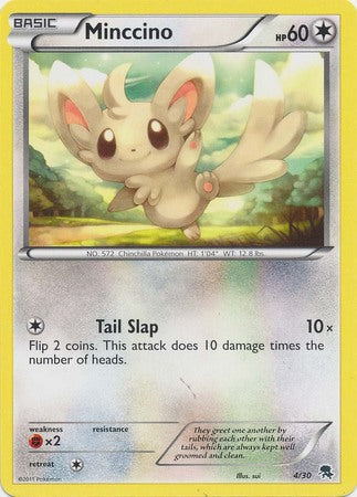 Minccino (4/30) [Black & White: Trainer Kit - Zoroark] | Card Citadel