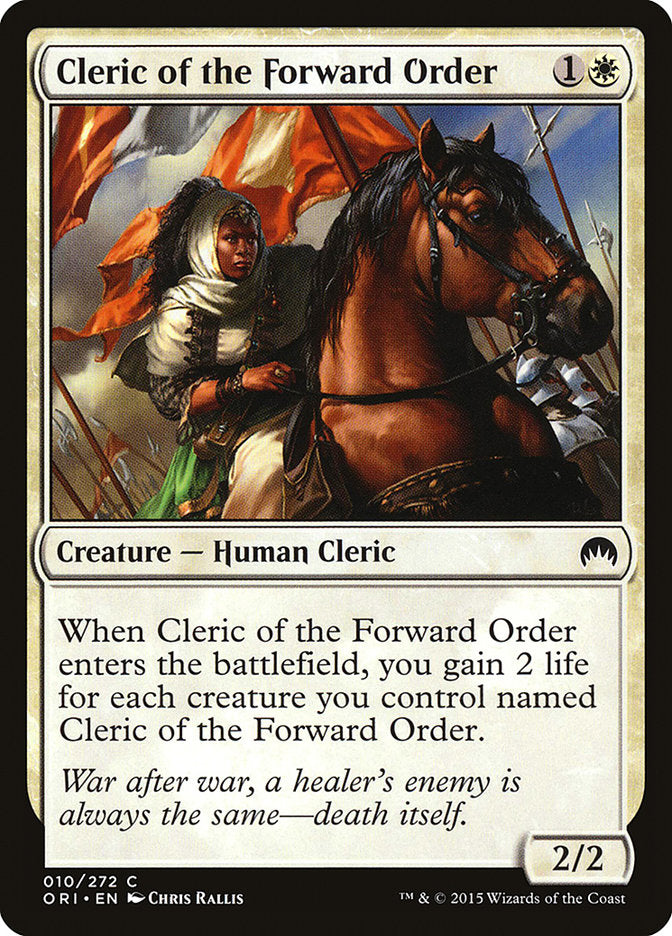 Cleric of the Forward Order [Magic Origins] | Card Citadel