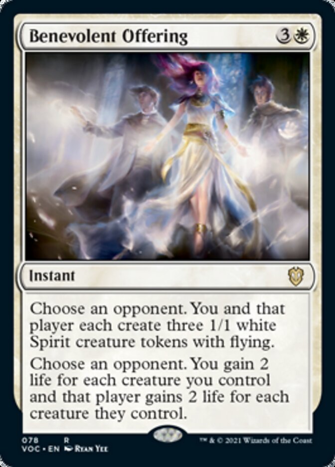 Benevolent Offering [Innistrad: Crimson Vow Commander] | Card Citadel