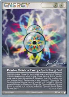 Double Rainbow Energy (88/100) (Psychic Lock - Jason Klaczynski) [World Championships 2008] | Card Citadel
