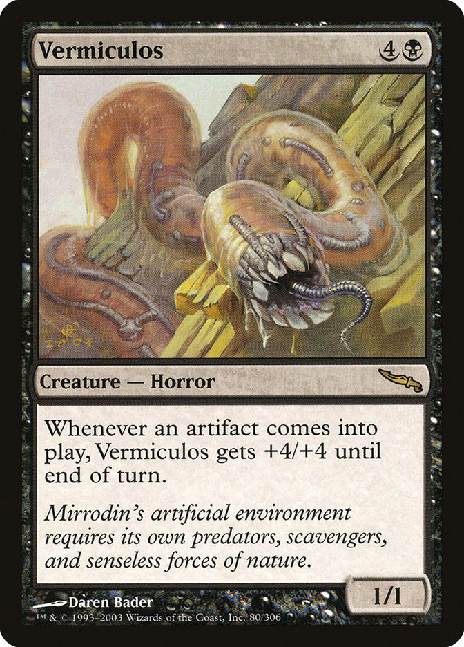 Vermiculos [Mirrodin] | Card Citadel