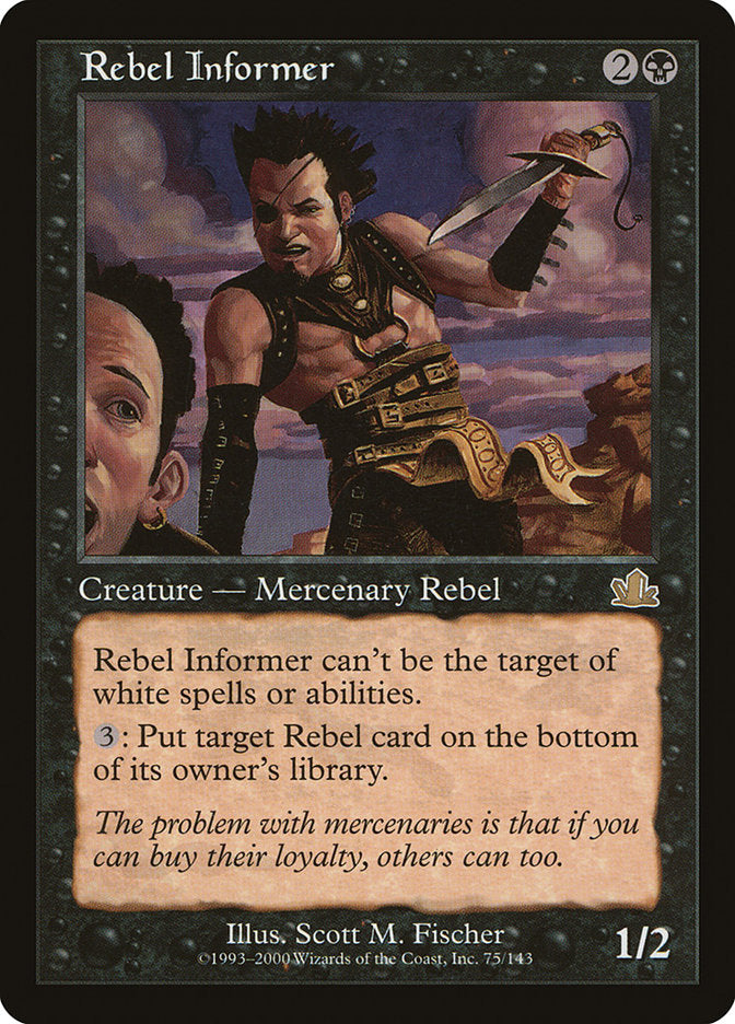 Rebel Informer [Prophecy] | Card Citadel