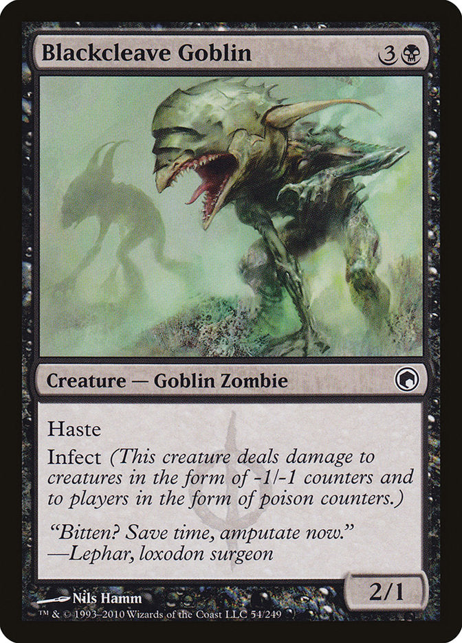 Blackcleave Goblin [Scars of Mirrodin] | Card Citadel