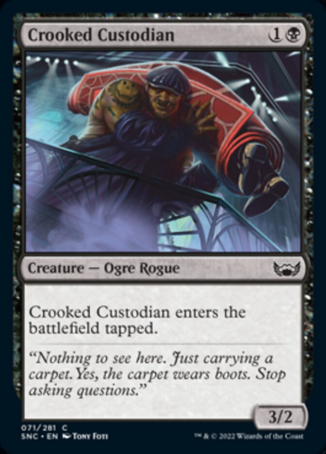 Crooked Custodian [Streets of New Capenna] | Card Citadel