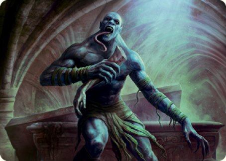 Ghoul Art Card [Dungeons & Dragons: Adventures in the Forgotten Realms Art Series] | Card Citadel