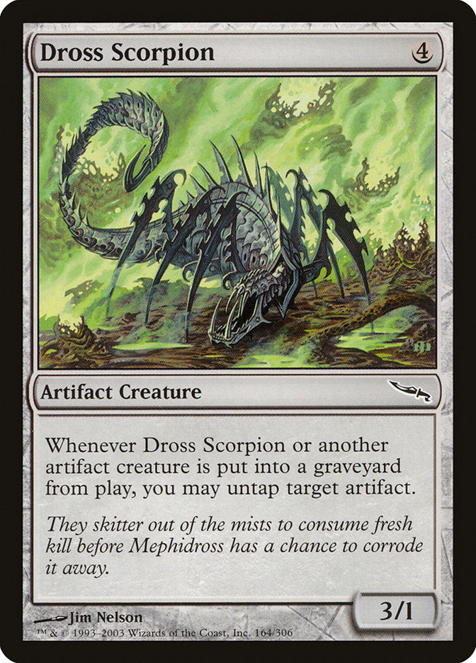 Dross Scorpion [Mirrodin] | Card Citadel