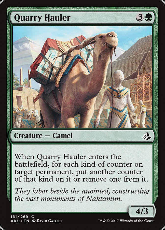 Quarry Hauler [Amonkhet] | Card Citadel