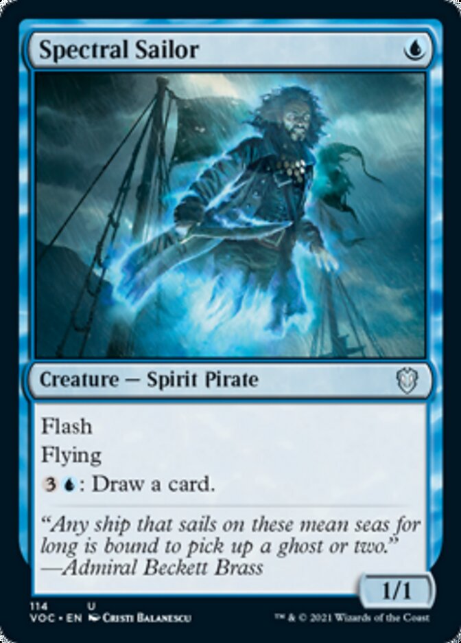 Spectral Sailor [Innistrad: Crimson Vow Commander] | Card Citadel