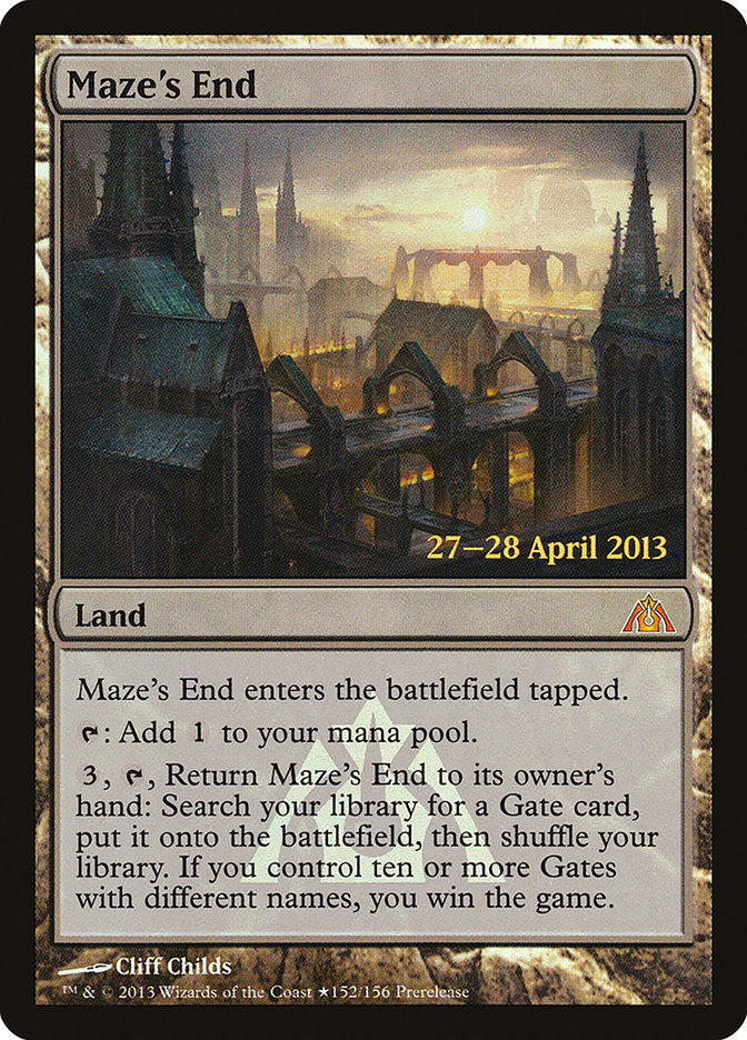 Maze's End [Dragon's Maze Promos] | Card Citadel