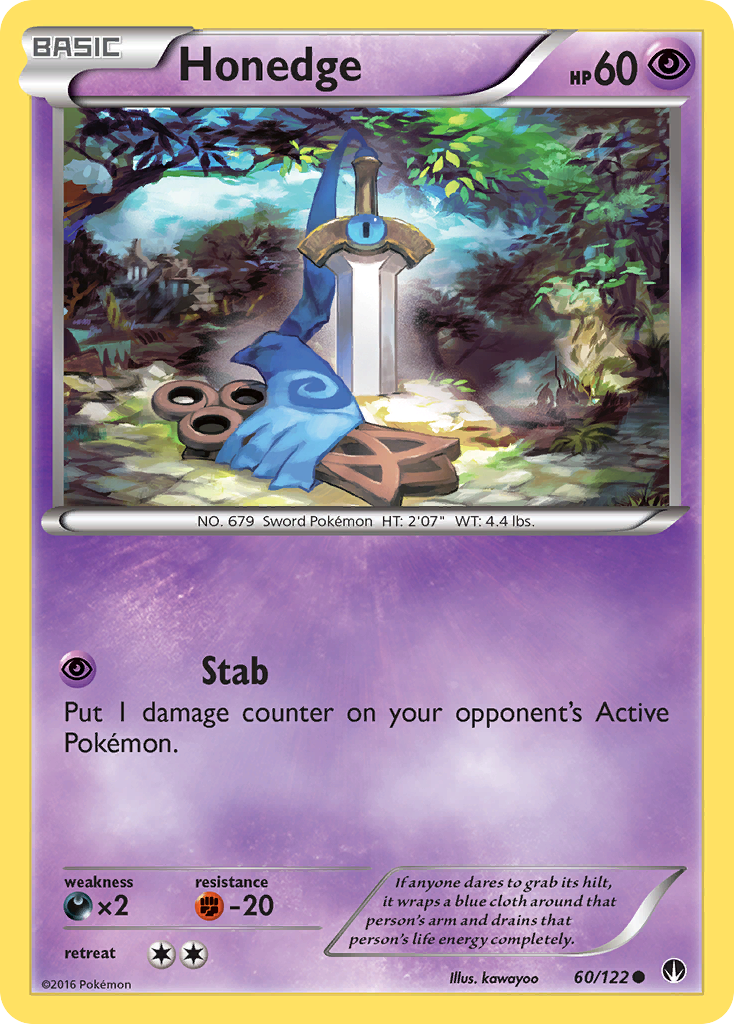 Honedge (60/122) [XY: BREAKpoint] | Card Citadel