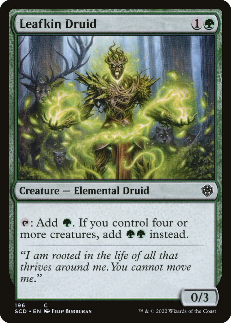 Leafkin Druid [Starter Commander Decks] | Card Citadel