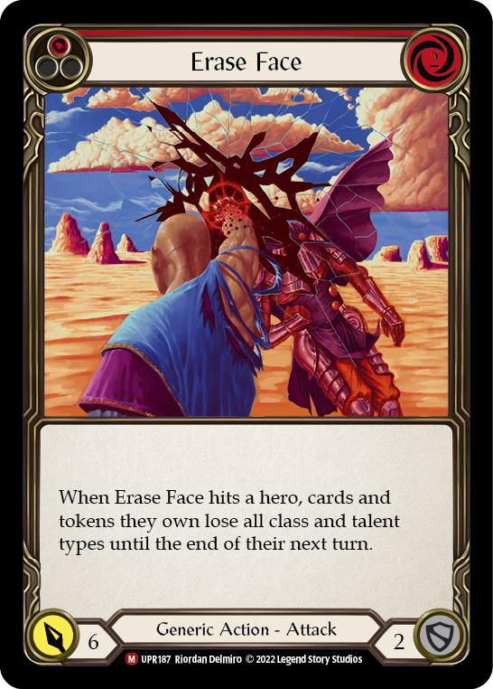 Erase Face [UPR187] (Uprising) | Card Citadel