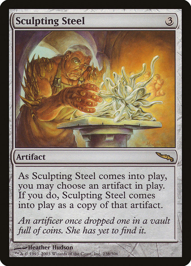 Sculpting Steel [Mirrodin] | Card Citadel