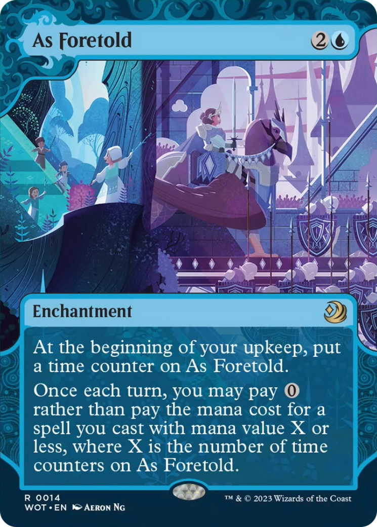 As Foretold [Wilds of Eldraine: Enchanting Tales] | Card Citadel