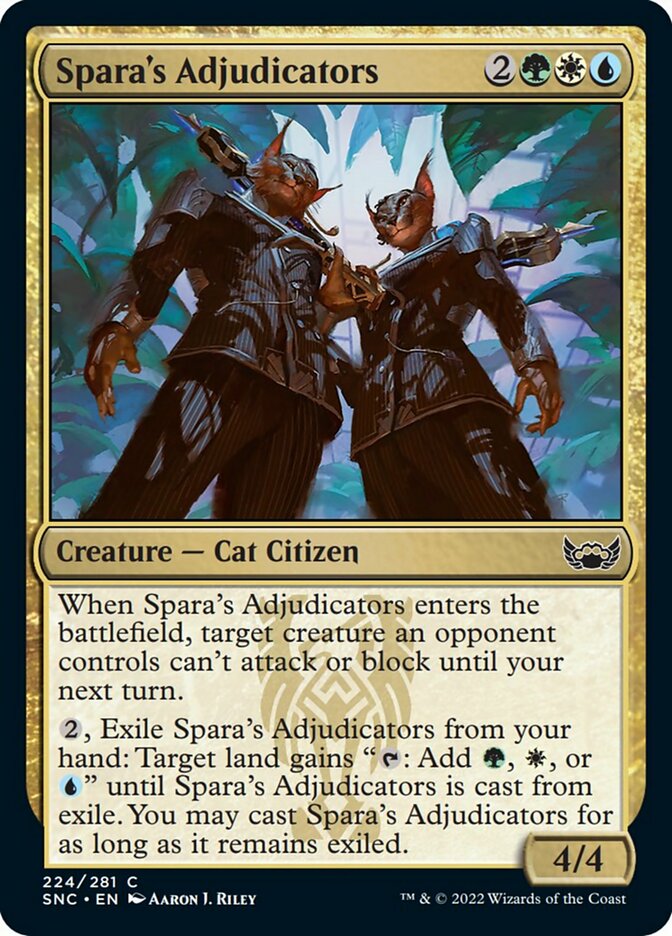 Spara's Adjudicators [Streets of New Capenna] | Card Citadel