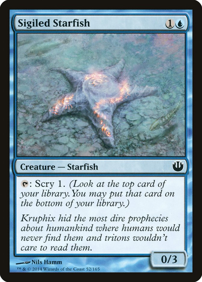 Sigiled Starfish [Journey into Nyx] | Card Citadel