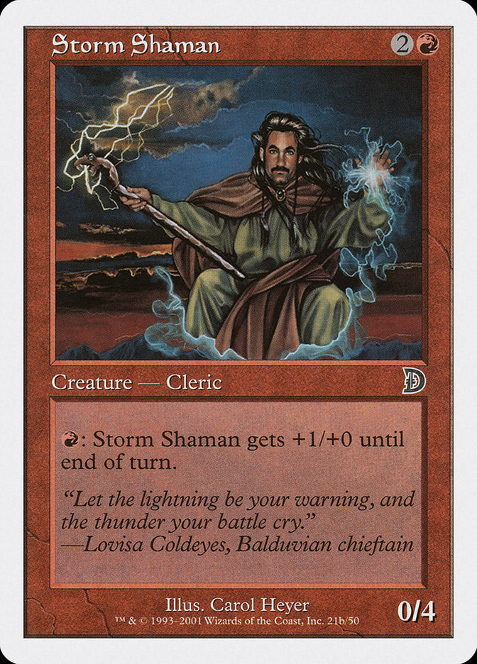 Storm Shaman (Male) [Deckmasters] | Card Citadel