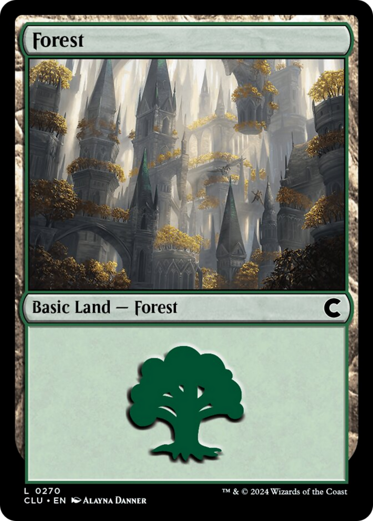Forest (0270) [Ravnica: Clue Edition] | Card Citadel