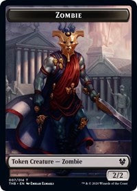 Zombie // Satyr Double-sided Token [Theros Beyond Death Tokens] | Card Citadel