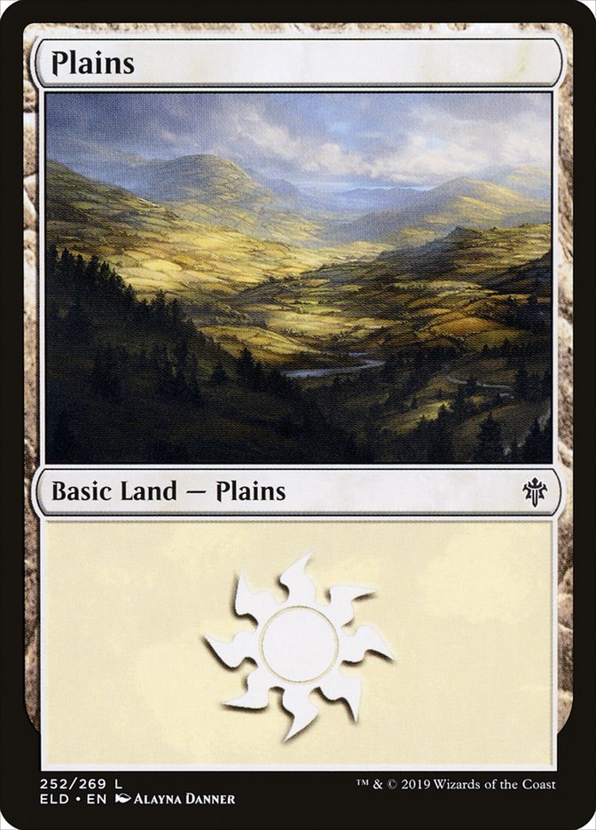 Plains (252) [Throne of Eldraine] | Card Citadel