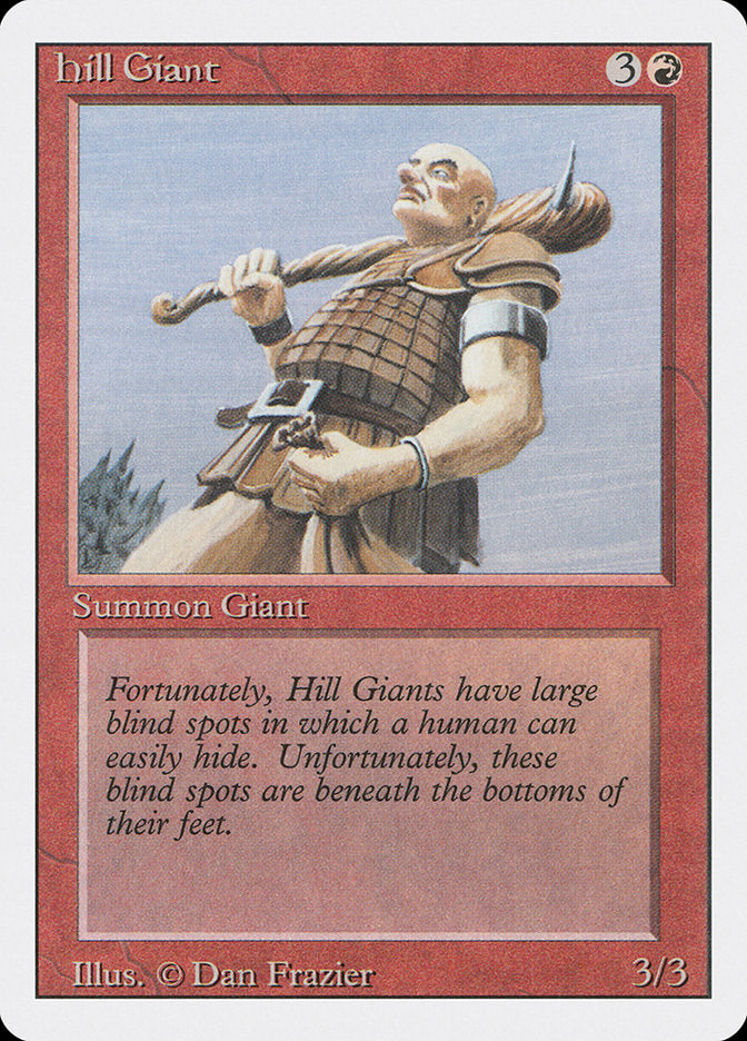 Hill Giant [Revised Edition] | Card Citadel