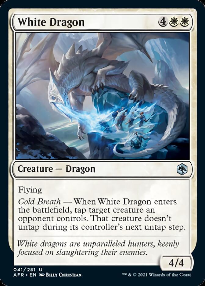 White Dragon [Dungeons & Dragons: Adventures in the Forgotten Realms] | Card Citadel