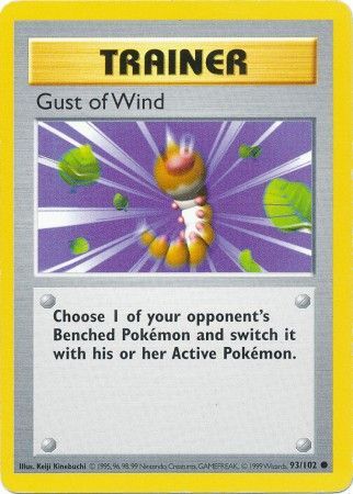 Gust of Wind (93/102) [Base Set Shadowless Unlimited] | Card Citadel