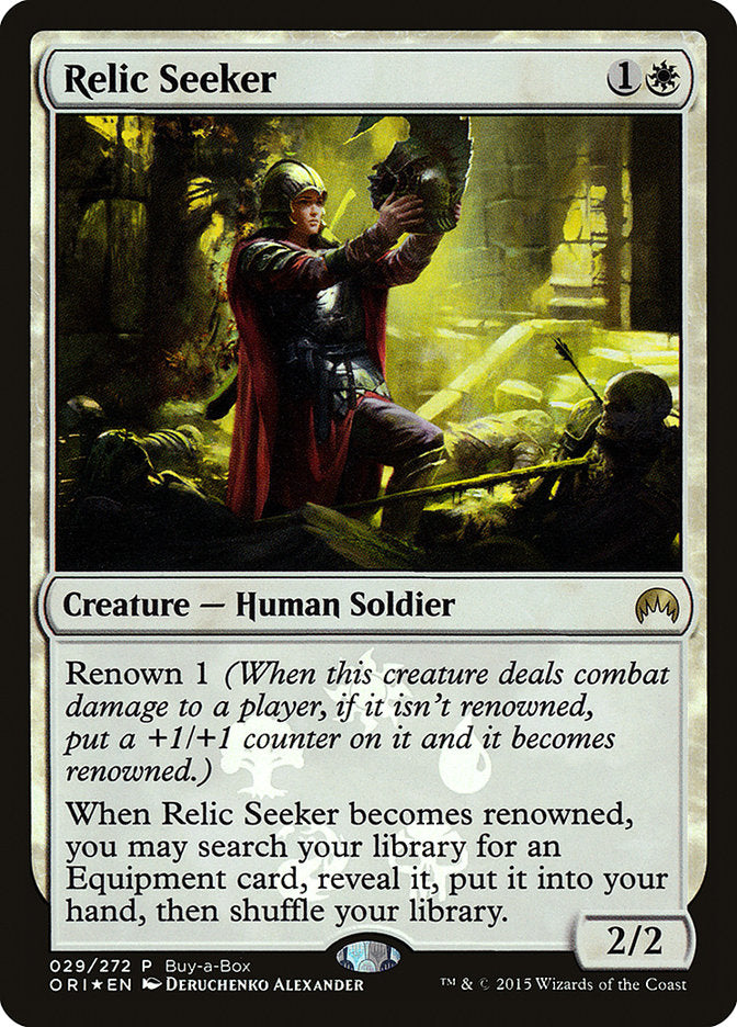 Relic Seeker [Magic Origins Promos] | Card Citadel