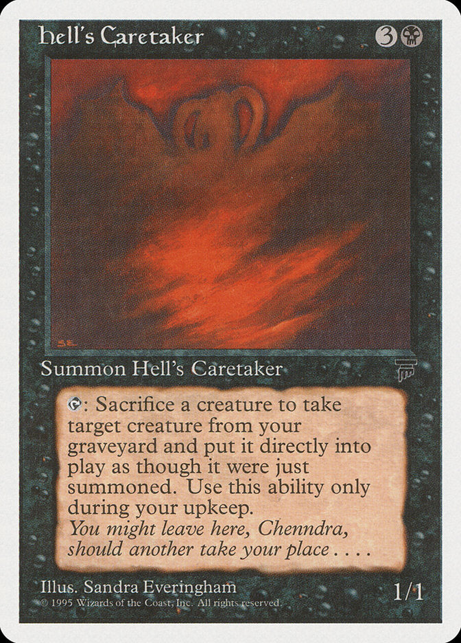 Hell's Caretaker [Chronicles] | Card Citadel