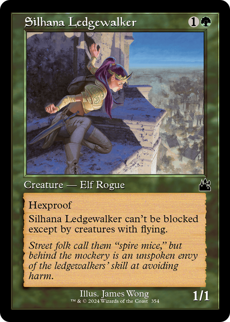 Silhana Ledgewalker (Retro Frame) [Ravnica Remastered] | Card Citadel