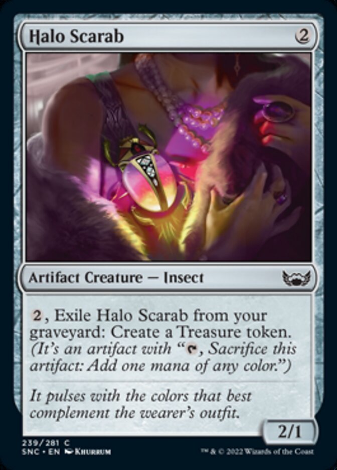 Halo Scarab [Streets of New Capenna] | Card Citadel