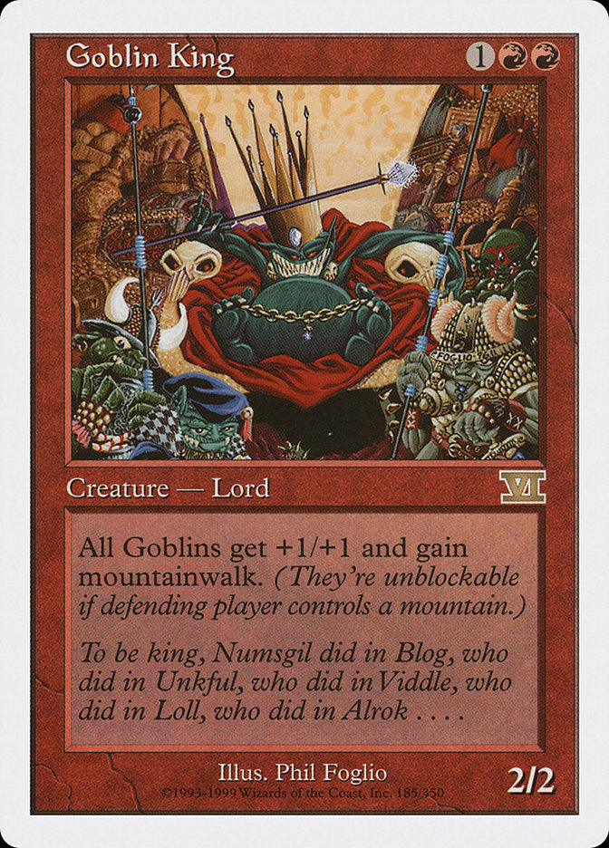 Goblin King [Classic Sixth Edition] | Card Citadel