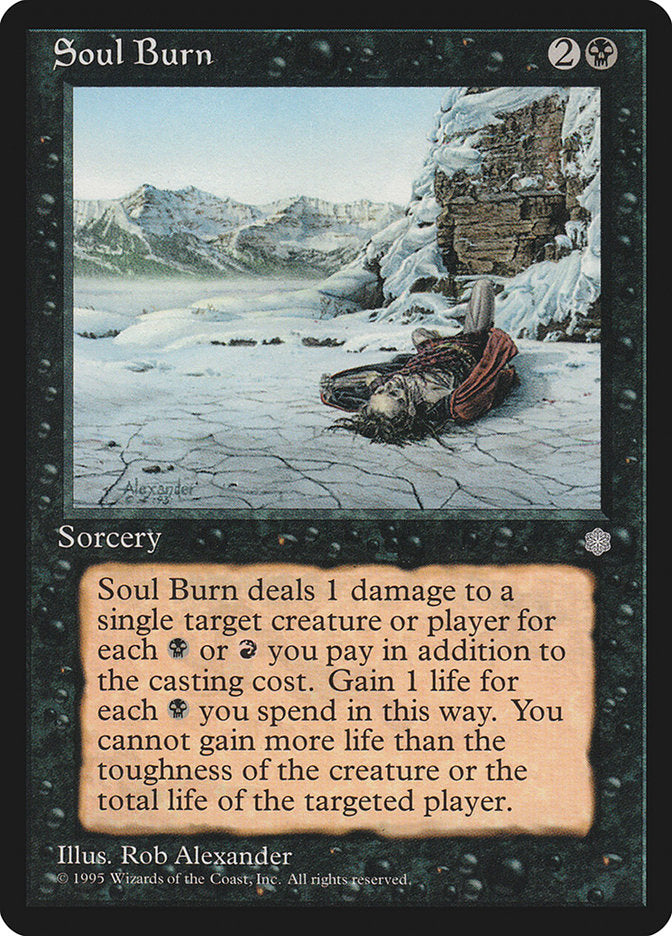 Soul Burn [Ice Age] | Card Citadel