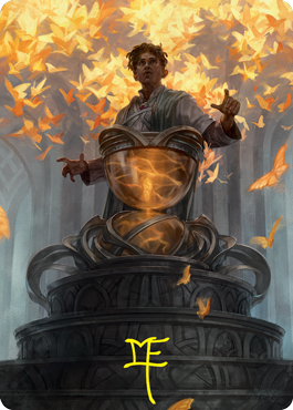 Introduction to Prophecy Art Card (Gold-Stamped Signature) [Strixhaven: School of Mages Art Series] | Card Citadel