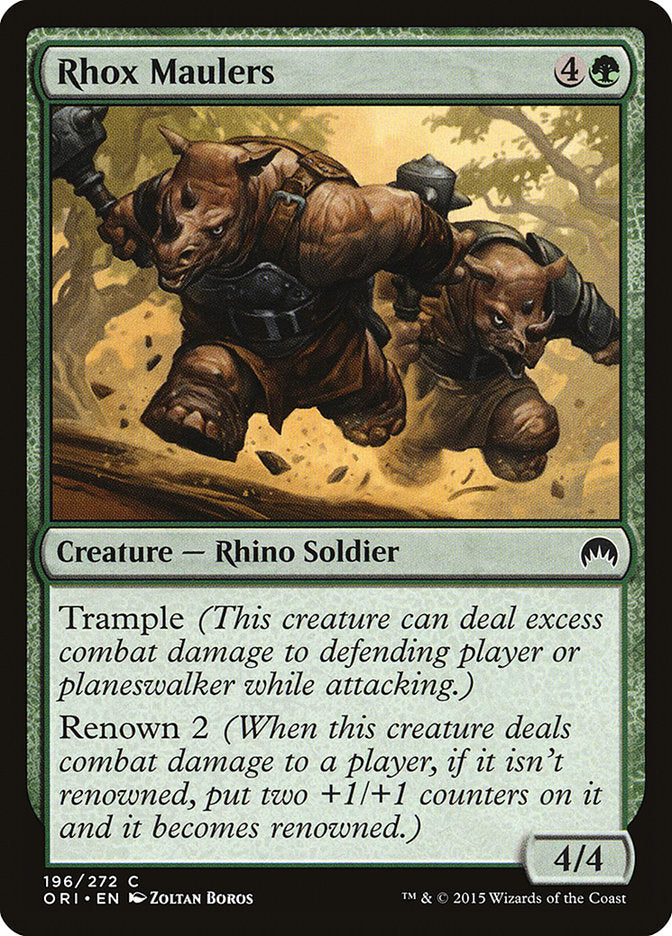 Rhox Maulers [Magic Origins] | Card Citadel