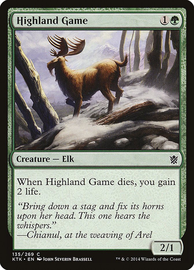 Highland Game [Khans of Tarkir] | Card Citadel