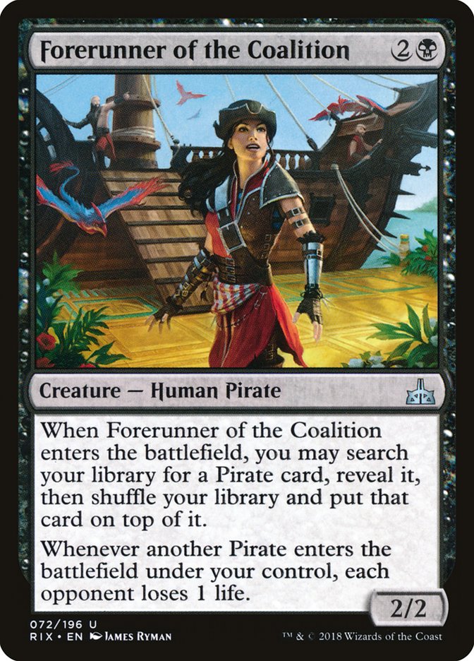 Forerunner of the Coalition [Rivals of Ixalan] | Card Citadel