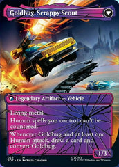 Goldbug, Humanity's Ally // Goldbug, Scrappy Scout (Shattered Glass) [Universes Beyond: Transformers] | Card Citadel