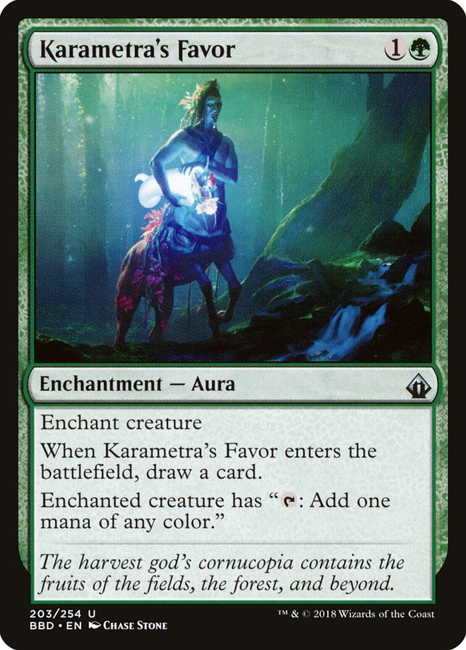 Karametra's Favor [Battlebond] | Card Citadel