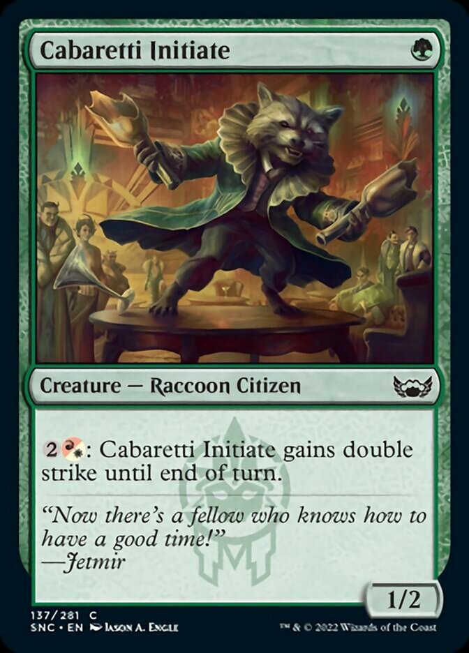 Cabaretti Initiate [Streets of New Capenna] | Card Citadel