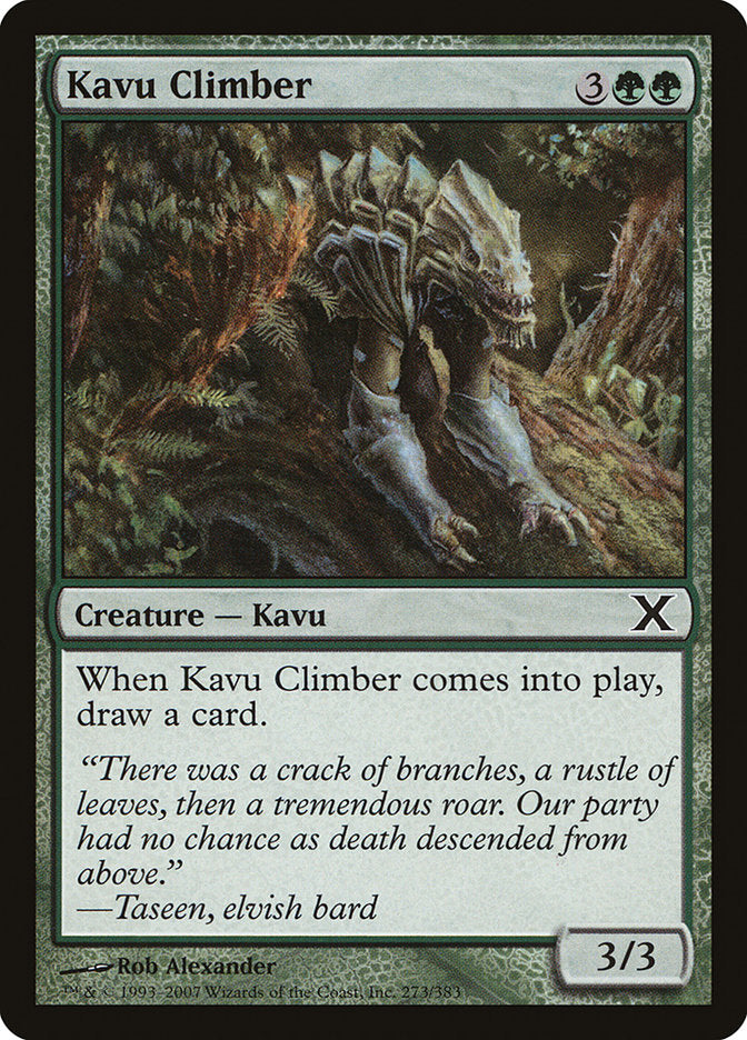 Kavu Climber [Tenth Edition] | Card Citadel