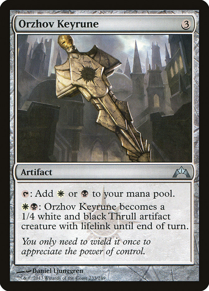 Orzhov Keyrune [Gatecrash] | Card Citadel