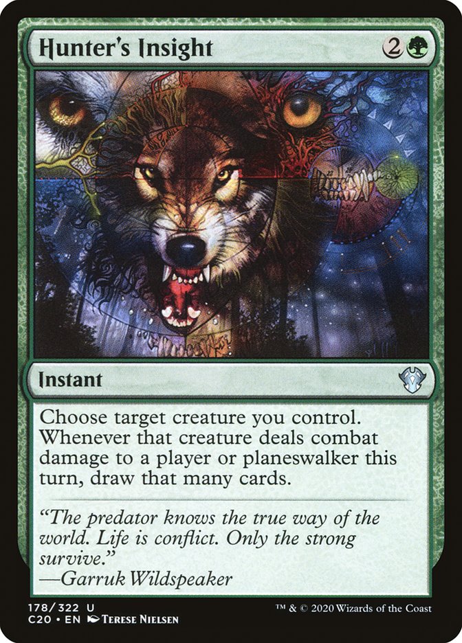 Hunter's Insight [Commander 2020] | Card Citadel