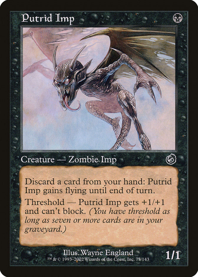 Putrid Imp [Torment] | Card Citadel